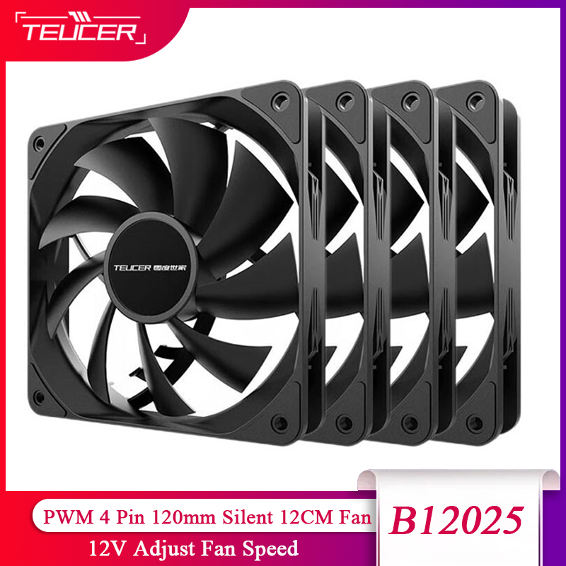 Gpu Cooler - TEUCER PC Computer Case Fan PWM