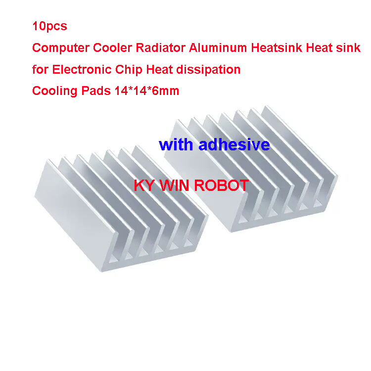 10Pcs Mini Adhesive Aluminum R - Heatsink review and price